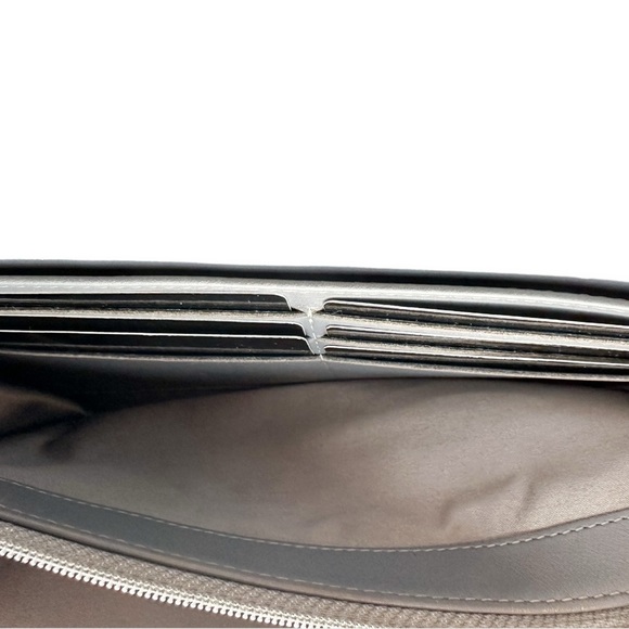 SOLD Chanel Camellia Patent Leather Long Wallet with Chain - Picture 10 of 14